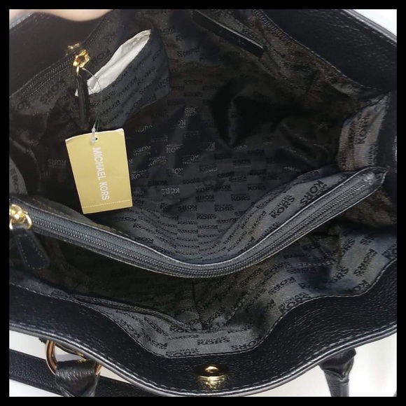 Michael Kors Hamilton Large NS Leather Tote Bag - Picture 12 of 14